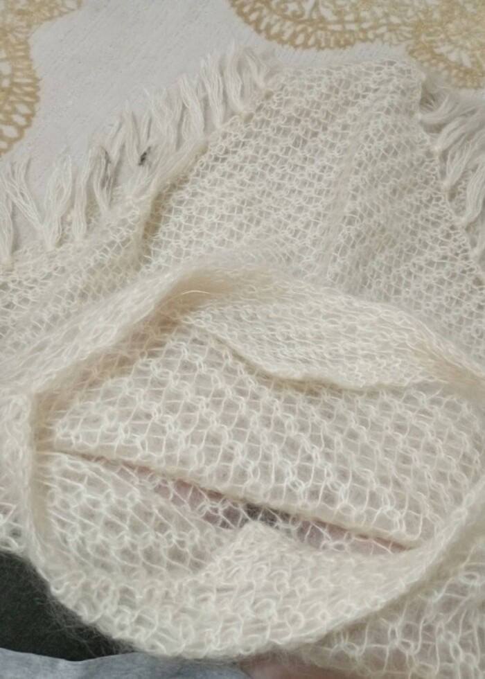 Şal panço örgü - Görsel 3