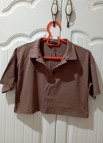 Tişört crop mini üst