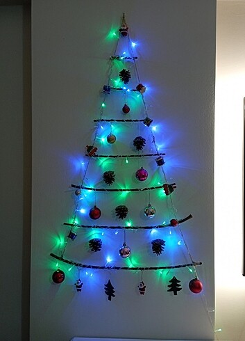 yılbaşı duvar süsü - Görsel 5