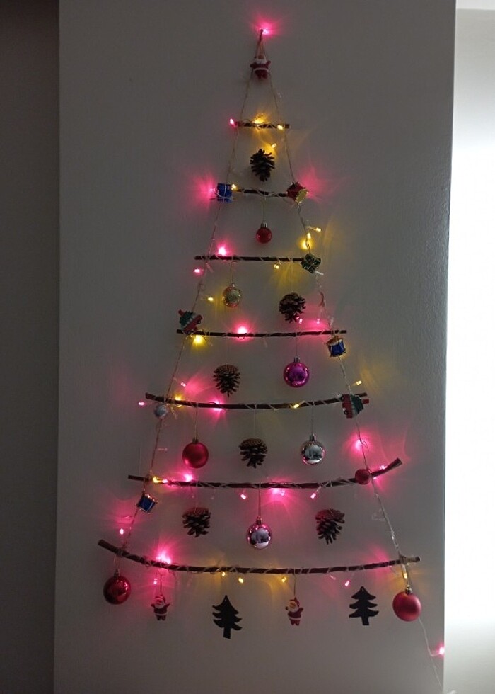 yılbaşı duvar süsü - Görsel 2