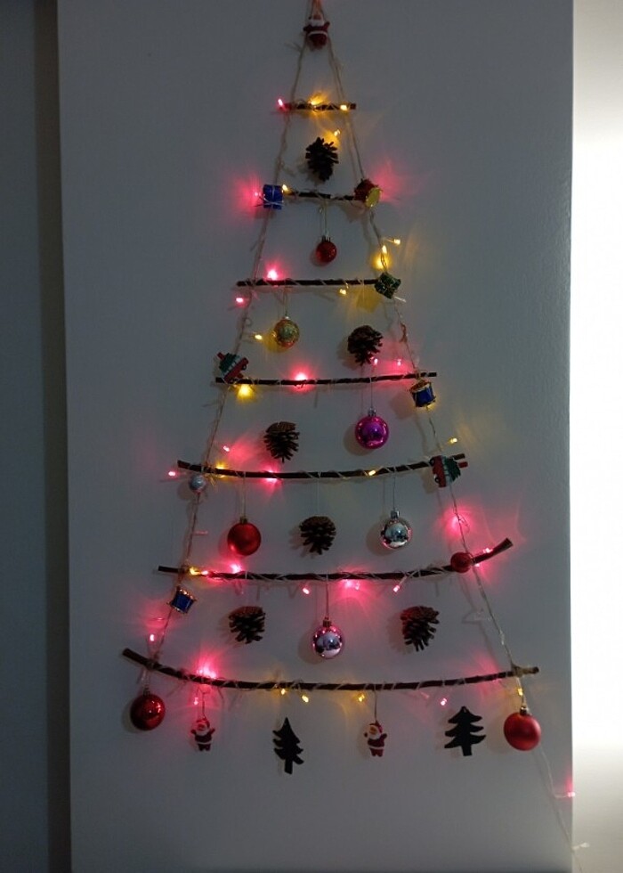 yılbaşı duvar süsü - Görsel 3