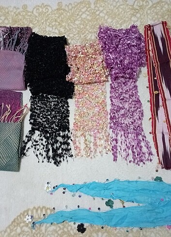 13 parça Şal atkı fular - Görsel 14