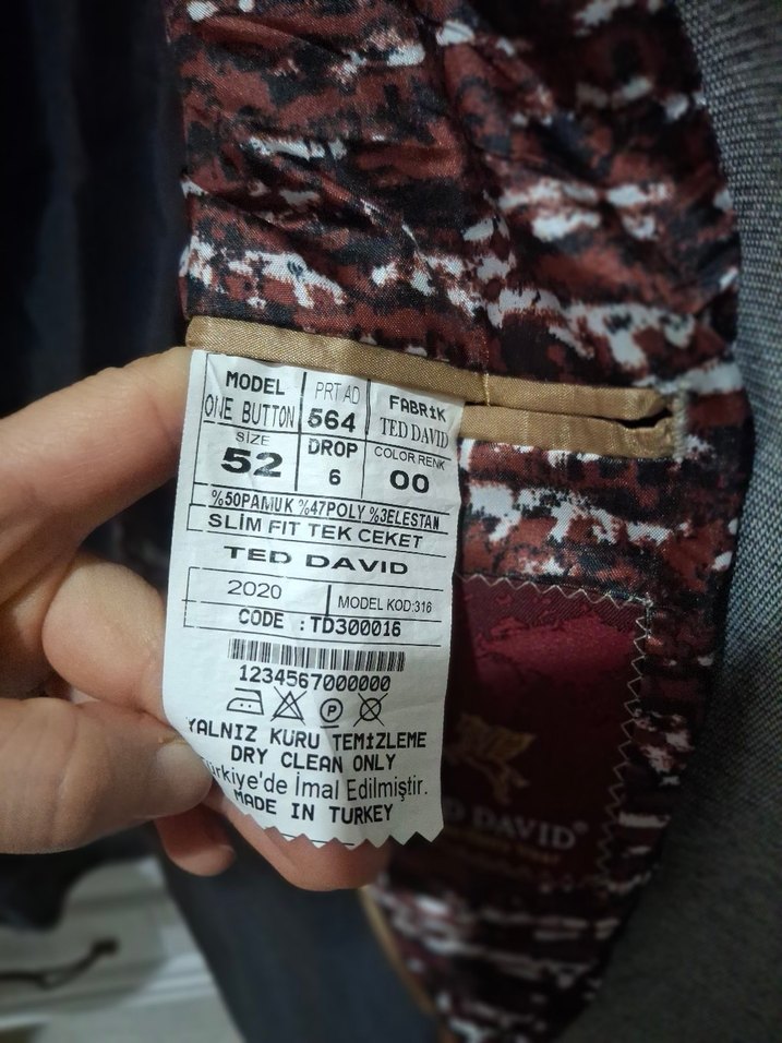 Erkek ceket - Görsel 2