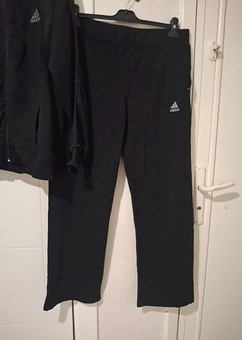 orijinal m beden adidas  Siyah Fermuarlı Eşofman Takımı - Görsel 3