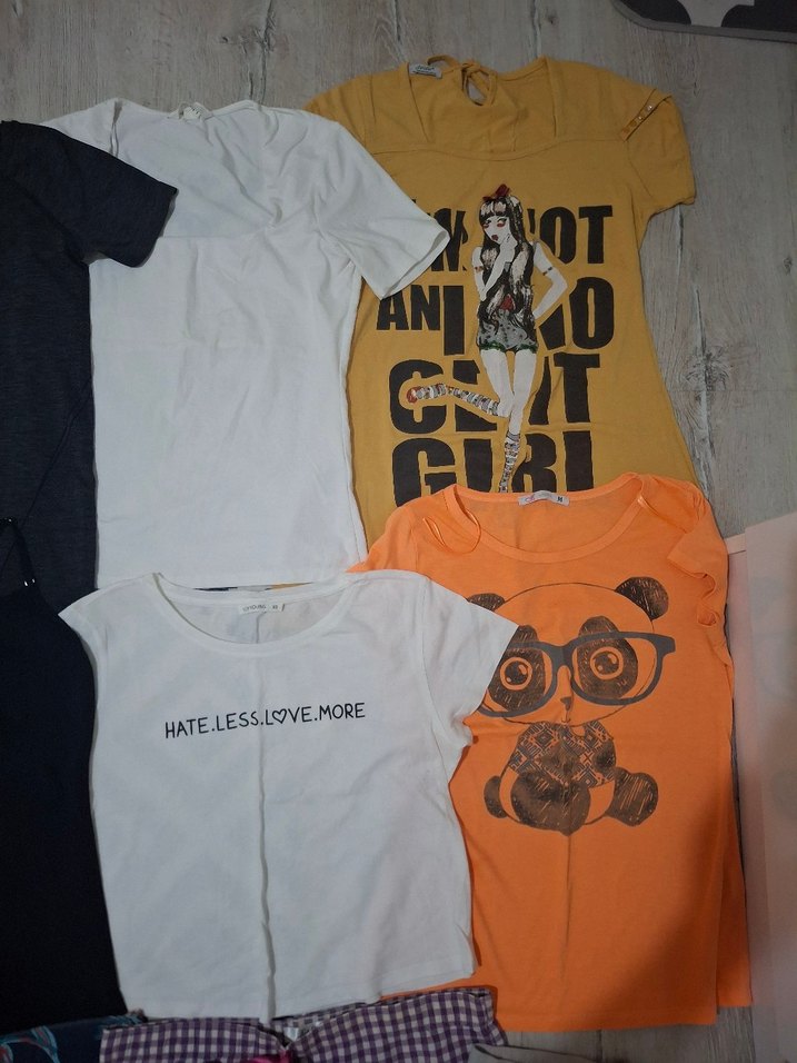 18 parça 10-16 yaş arası kız çocuğu kıyafetleri - Görsel 5