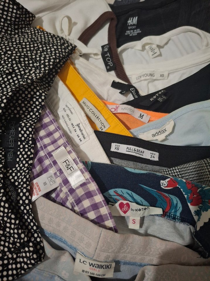 18 parça 10-16 yaş arası kız çocuğu kıyafetleri - Görsel 3