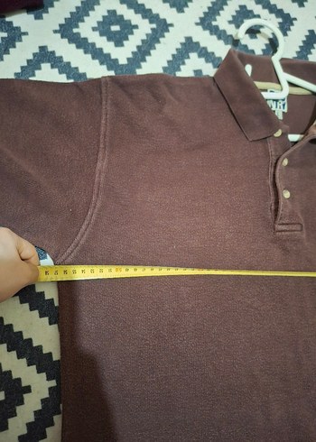 erkek L beden Uzun Kollu sweatshirt Polo Tişört - Görsel 6