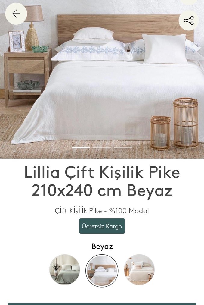 Yatak Örtüsü - Görsel 4