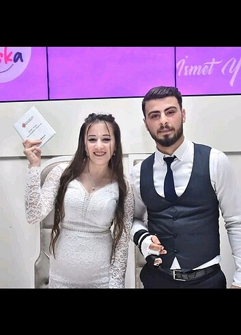 s Beden beyaz Renk Beyaz Elbise nikah elbisesi