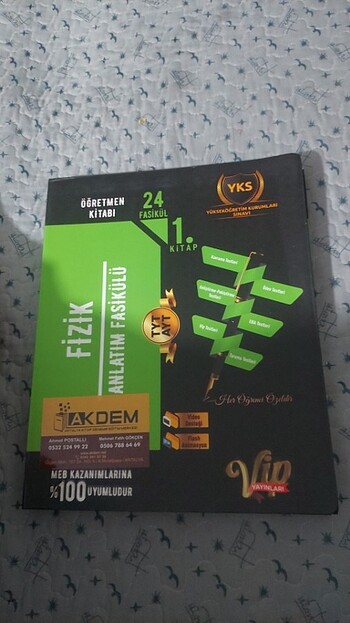 Fizik fasikülü 6 cilt 3 seri