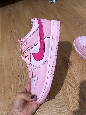 38 Beden Nike pembe dunk low kadın