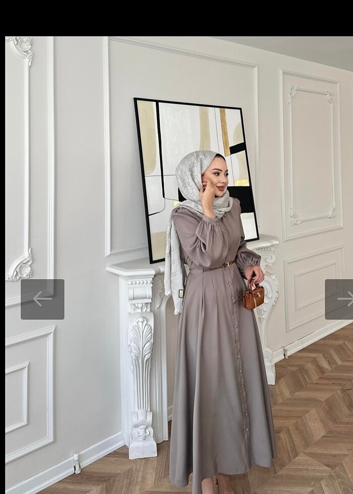 Tesettür elbise - Görsel 3