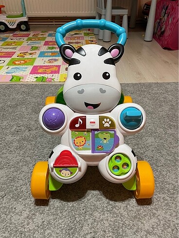 Fisher Price Melodili Zebra Yürüteç