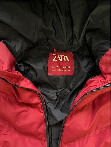 7 Yaş Beden Zara şişme mont
