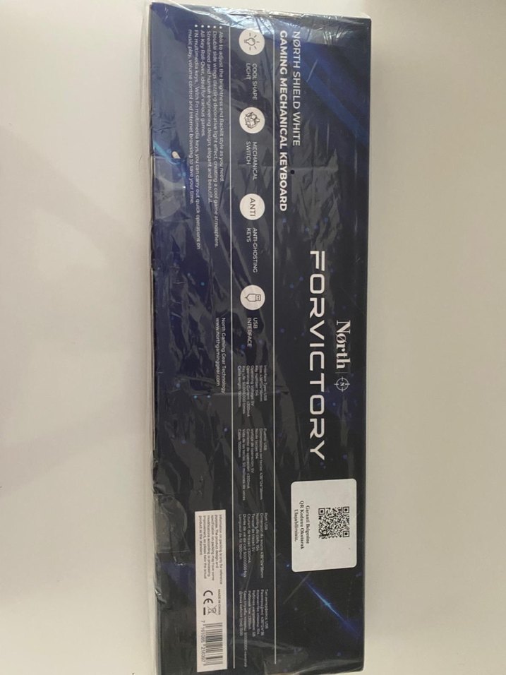 North Mekanik Oyun Klavyesi RGB Işıklı - Görsel 2