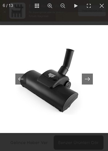 Karaca vantuz Toz Torbasız Elektrikli Süpürge - Görsel 7