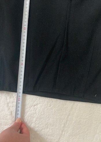 Siyah Kadın Rahat Kesim Kumaş Pantolon - Görsel 8