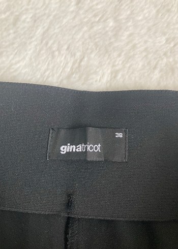 Siyah Kadın Rahat Kesim Kumaş Pantolon - Görsel 5