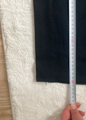 Kadın kumaş siyah pantolon - Görsel 2