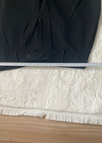 Kadın kumaş siyah pantolon - Görsel 3