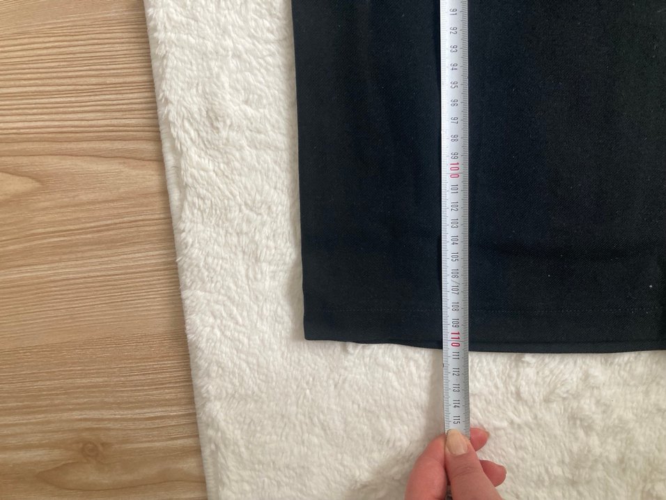 Kadın kumaş siyah pantolon - Görsel 2