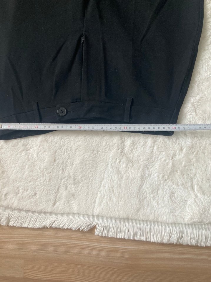 Kadın kumaş siyah pantolon - Görsel 3