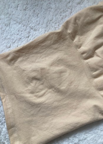 Bej V Yakalı üst korse sıkı - Görsel 5