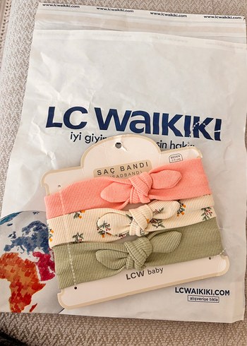 LC Waikiki Bebek 3lu Fiyonklu Sac Bandi Seti Hediye Paketli 2 6