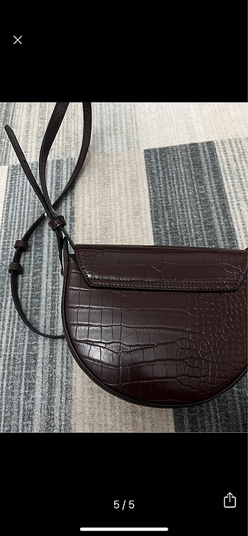 mango kahverengi çanta - Görsel 5