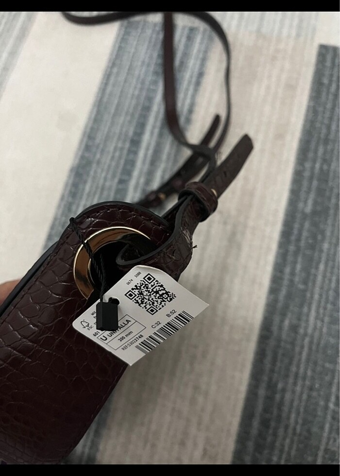 mango kahverengi çanta - Görsel 2