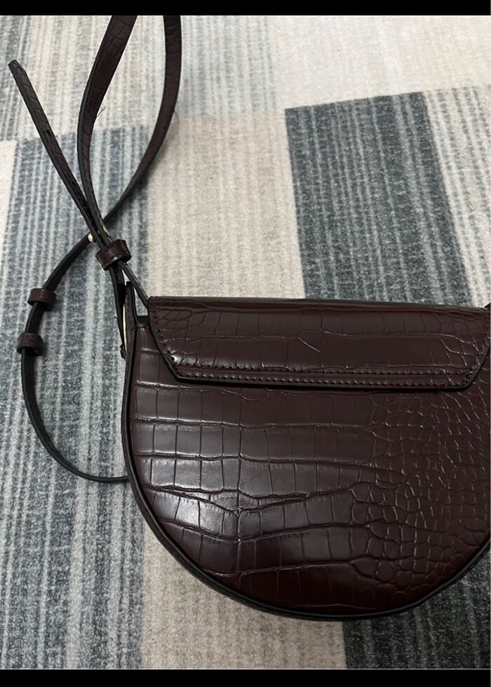 mango kahverengi çanta - Görsel 5