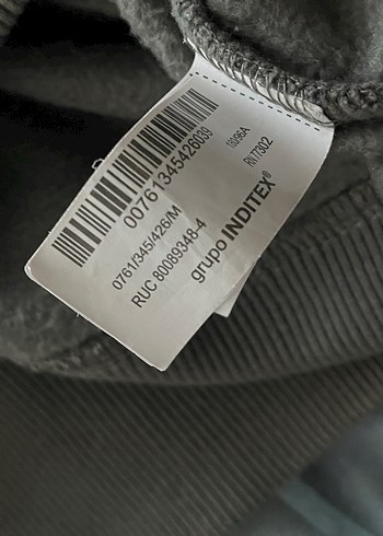 Gri Kapüşonlu Erkek Sweatshirt - Görsel 4