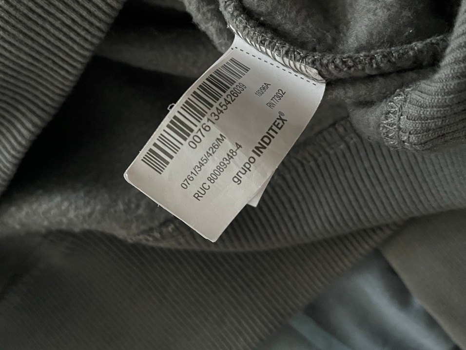 Gri Kapüşonlu Erkek Sweatshirt - Görsel 4