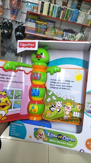  Beden Renk Fisher Price Eğitici Masalcı Tırtıl