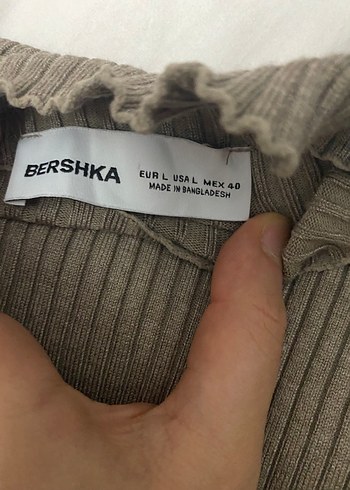 Bershka crop kazak - Görsel 2