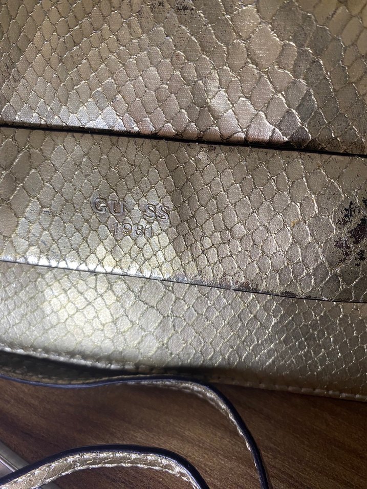 Gold guess çanta - Görsel 2