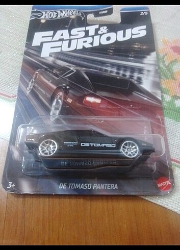  Beden Hot wheels fast & furious de tomaso pantera ve porche gt3rs