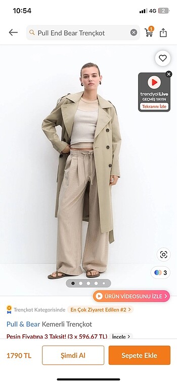 Pull end bear trençkot