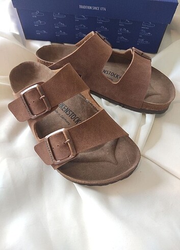 36 Beden kahverengi Renk Birkenstock Arizona  terlik taba süet  1.kalite ithal ayarında 