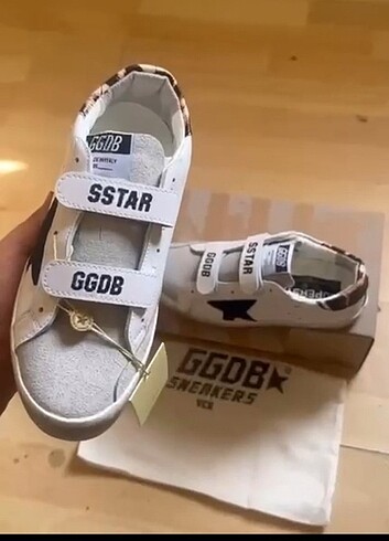 38 Beden beyaz Renk Golden Goose Deluxe Sneaker 36/40 İthal Toz Torbalı, Sertifikalı