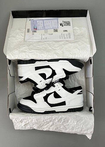 44 Beden siyah Renk Nike Dunk Jumbo Panda #Nike #Dunk #Jumbo 