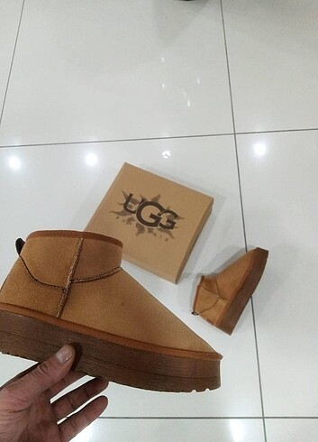 39 Beden camel Renk UGG ultramini platform ##ugg #platform #bot #Bej #taba tam kalı
