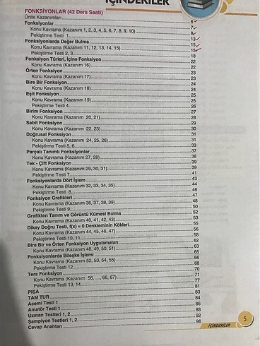 Beden Çap yayınları 10. Sınıf matematik fasikül seti