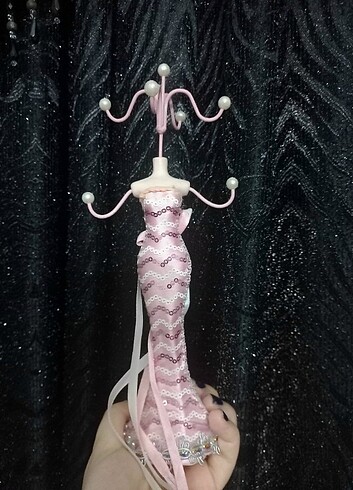 Pembe Lolita Takı Askısı