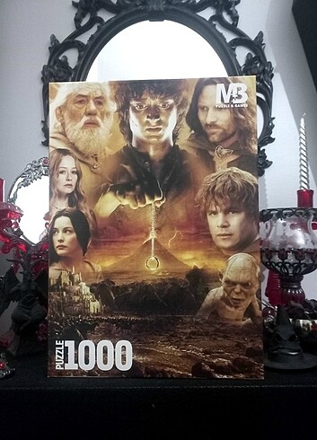 Lotr Yüzüklerin Efendisi 1000 Parçalı Puzzle