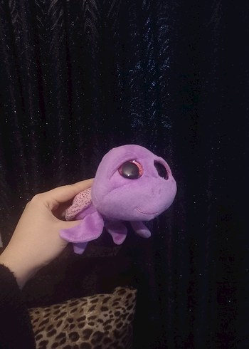 Mor Peluş Oyuncak Kaplumbağa Ty - Görsel 2