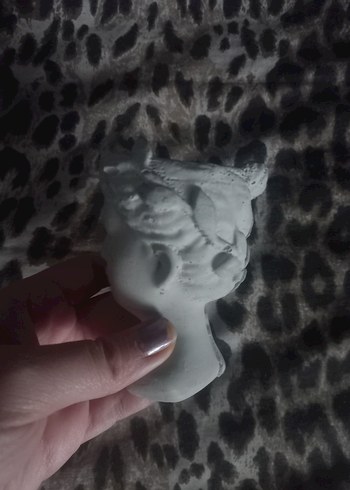 Gri Büst Heykeli Figürin - Görsel 2