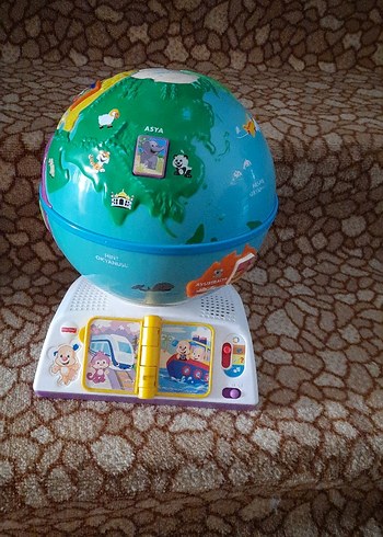  Beden Renkli Eğitici Dünya Küresi Oyuncak