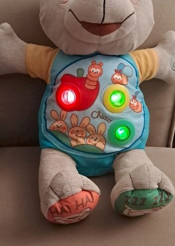 Işıklı ve Sesli Peluş Eğitim Oyuncağı