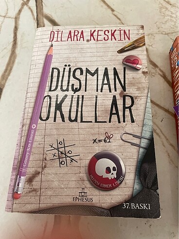 diğer Beden beyaz Renk Düşman okullar kitap seti